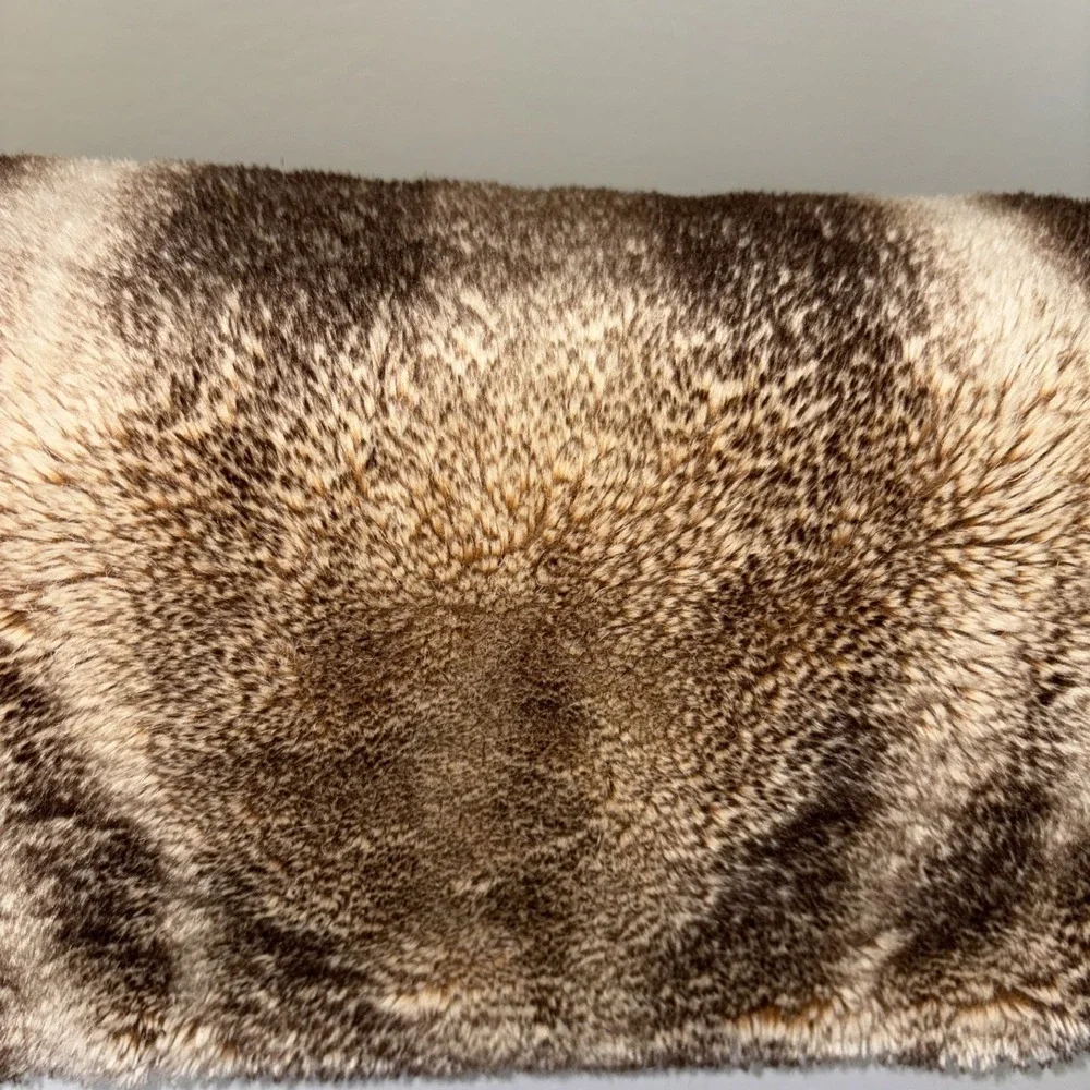 Pottery Barn Large Faux Fur Pillow Sham Cover 18